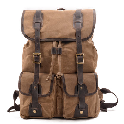 Men Canvas Backpack Bag, Travel Backpack Bag Outdoor Sport Backpack Large Capacity Bag Durable Schoolbag Bag For Gift VPPBUY shop