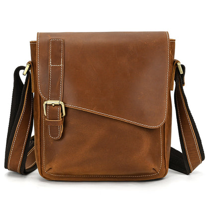 Men Leather Messenger Bag Shoulder Bag Crossbody Bag Leather Portfolio Laptop Bag, Gift for him .8467 的副本 VPPBUY shop