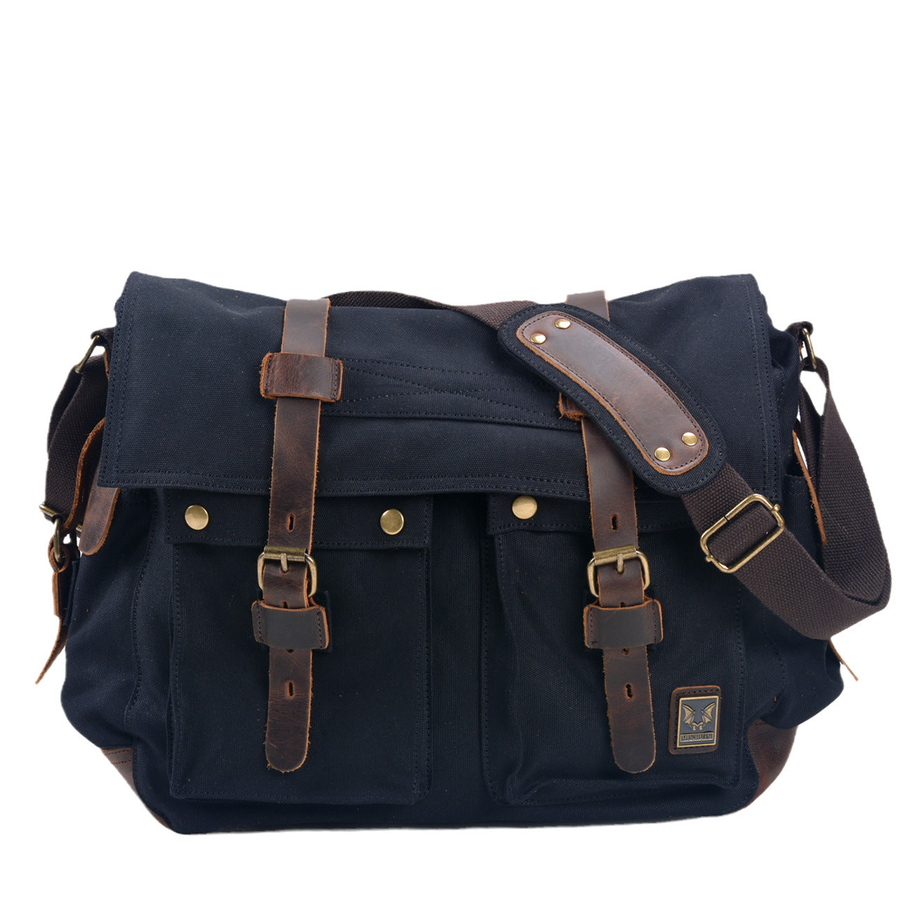 Men's Canvas Messenger Bag Shoulder Bag, Crossbody Bag, Satchel Bag, Retro Durable Bag For Birthday Gift VPPBUY shop