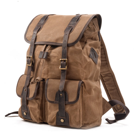 Men Canvas Backpack Bag, Travel Backpack Bag Outdoor Sport Backpack Large Capacity Bag Durable Schoolbag Bag For Gift VPPBUY shop