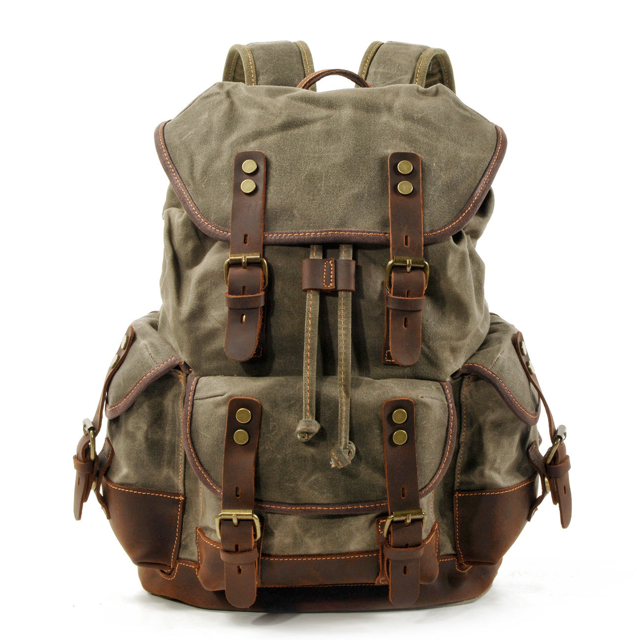 Men Canvas Backpack Bag, Travel Backpack Bag, Outdoor Backpack Large Capacity Bag Durable Schoolbag Bag For Birthday Gift VPPBUY shop