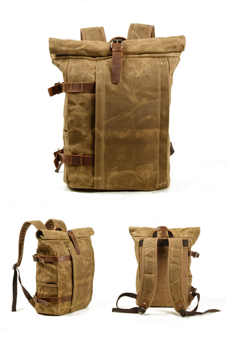 Canvas Backpack Bag Men Travel Bag Shoulder Bag Outdoor Sports Bag Large Capacity Bag for Gift VPPBUY shop