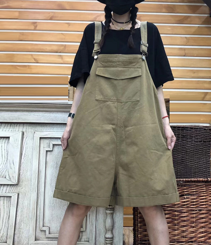 Casual Cotton Loose Casual Summer Overall Women Jumpsuits QYCQ05165 VPPBUY shop