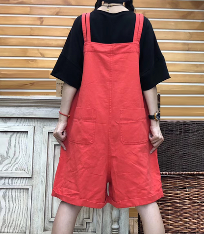 Denim Casual Cotton Loose Casual Summer Overall Women Jumpsuits QYCQ05165 VPPBUY shop