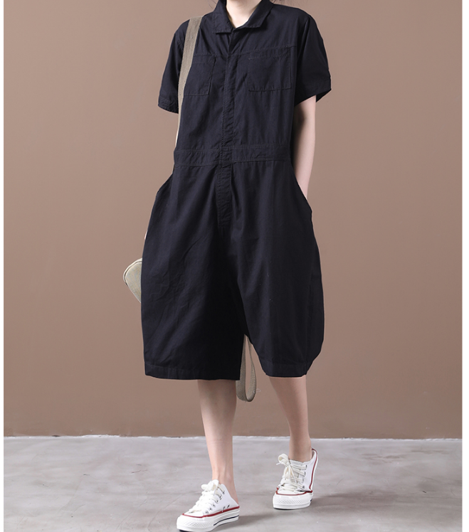 Casual Summer Denim Overall Loose Women Jumpsuits WGQ05165 VPPBUY shop