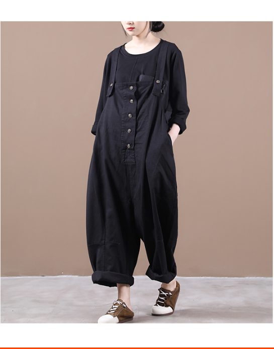 Denim Loose Casual Summer Denim Overall Loose Women Jumpsuits CNHK07254 VPPBUY shop