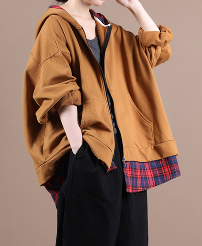 Women Spring Casual Coat Loose Buttons Plus Size Coat Jacket VPPBUY shop