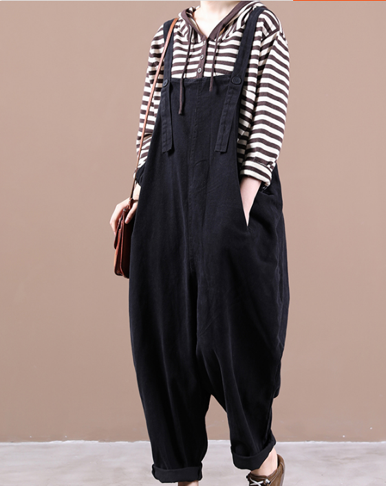 Denim Loose Casual Summer Denim Overall Loose Women Jumpsuits QYCQ05165 VPPBUY shop