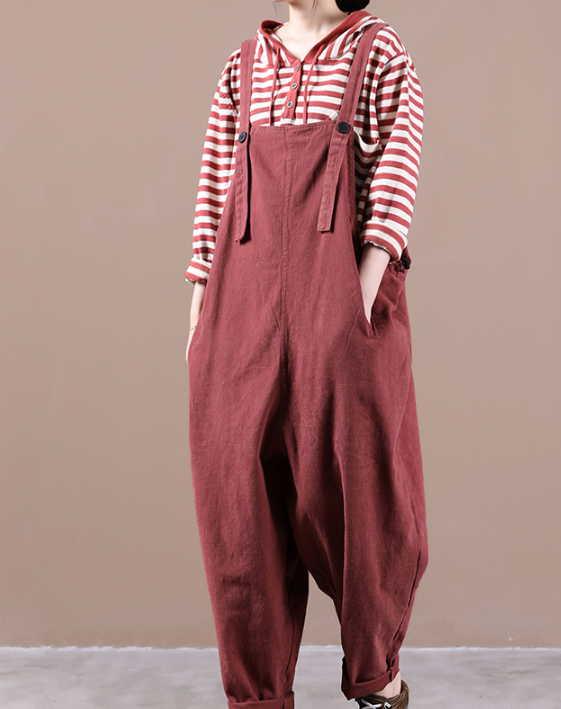 Denim Loose Casual Summer Denim Overall Loose Women Jumpsuits QYCQ05165 VPPBUY shop