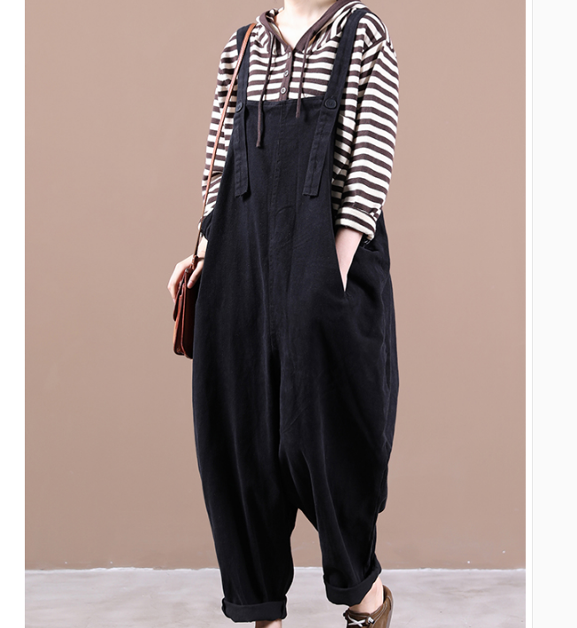 Denim Loose Casual Summer Denim Overall Loose Women Jumpsuits QYCQ05165 VPPBUY shop