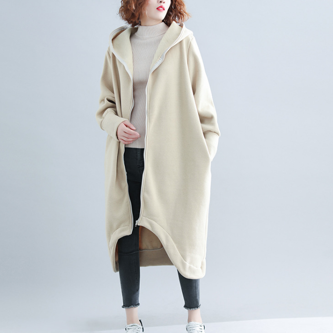 Short Front Long Hooded Women Casual Parka Plus Size Fall Coat Jacket JT200945 VPPBUY shop