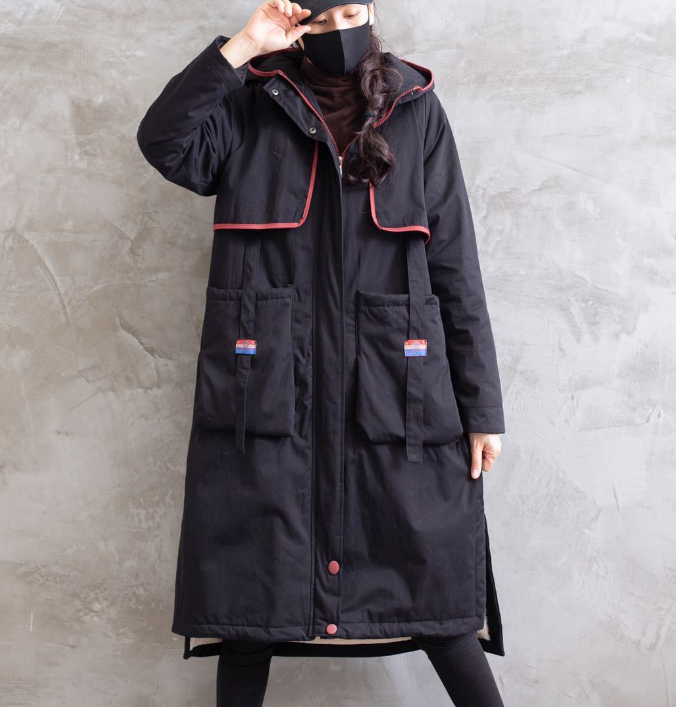 Autumn Padded Fleece Women Casual  Coat Loose Hooded Plus Size Short Coat Jacket VPPBUY shop