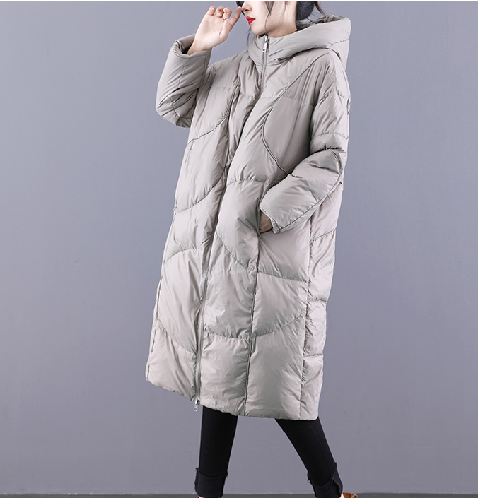 Casual Long Hooded Winter Women Down Jacket VPPBUY shop