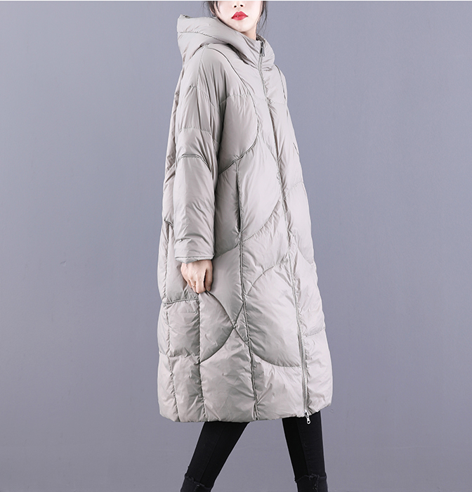 Casual Long Hooded Winter Women Down Jacket VPPBUY shop