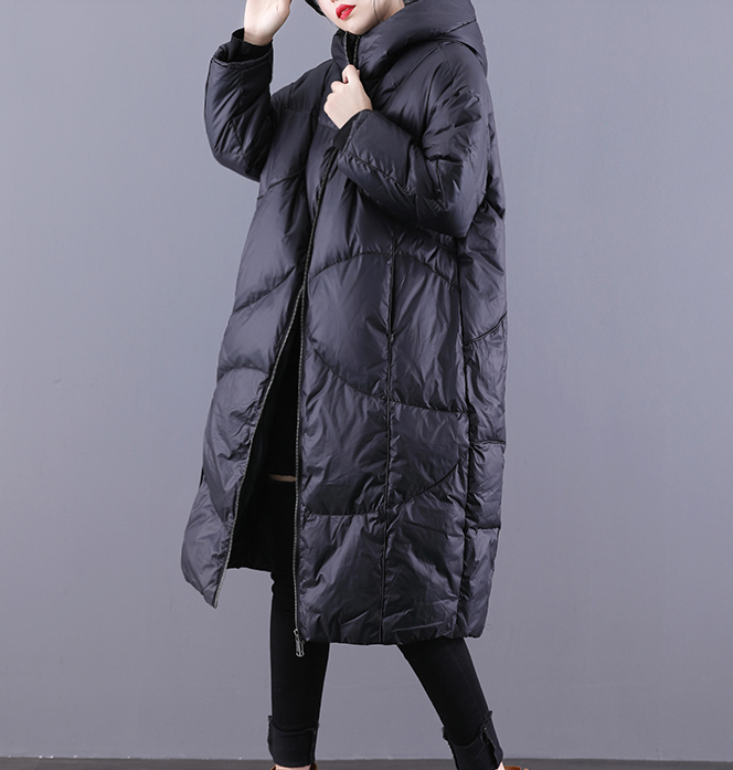 Casual Long Hooded Winter Women Down Jacket VPPBUY shop