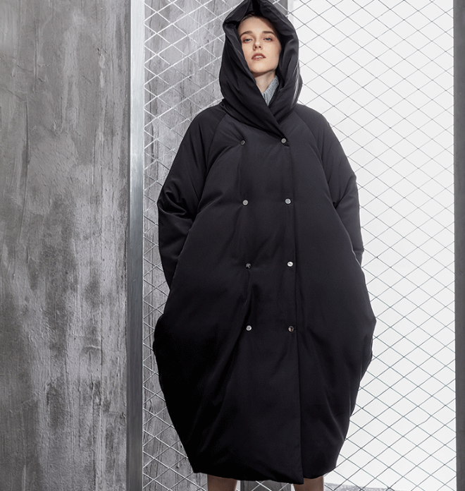 Cocoon Loose Casual Long Winter Women Down Jacket VPPBUY shop