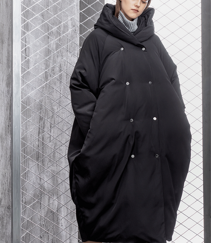 Cocoon Loose Casual Long Winter Women Down Jacket VPPBUY shop