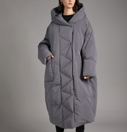 Back Slit Women Loose Winter Jacket Winter Women Down Coat 8100 VPPBUY shop