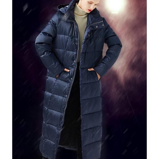 Long Hooded Women Loose Winter Jacket Winter Women Down Coat BC1008 VPPBUY shop