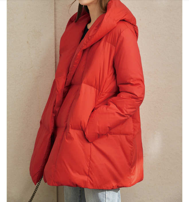 Hooded Women Puffer Coat Loose Winter Jacket Winter Women Down Coat 56328 VPPBUY shop