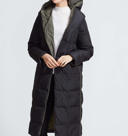 Hooded Women Puffer Coat  Loose Winter Jacket Winter Women Down Coat 81008 VPPBUY shop