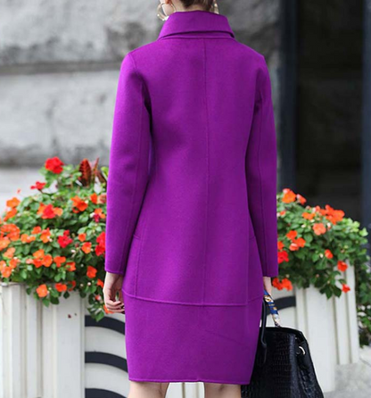 Warm Winter Women Coat, Long Wool Coat Jacket 0969 VPPBUY shop