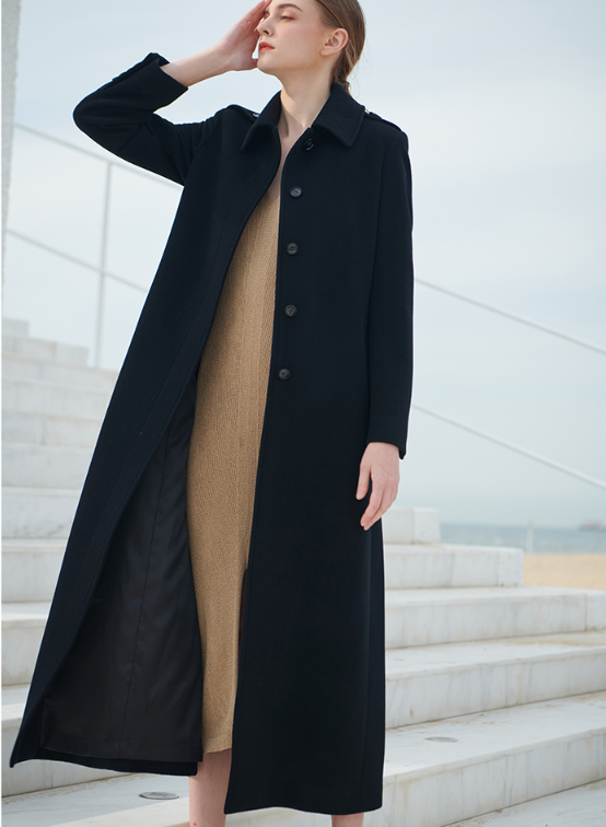 Warm Women Coat Long Wool Coat Jacket 0979 VPPBUY shop