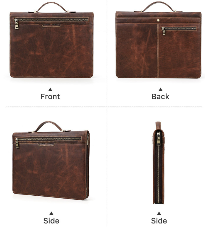 Padfolio,Business Briefcase,Men's Leather Portfolio,Personalized Anniversary Gift for Him/CF2015 VPPBUY shop