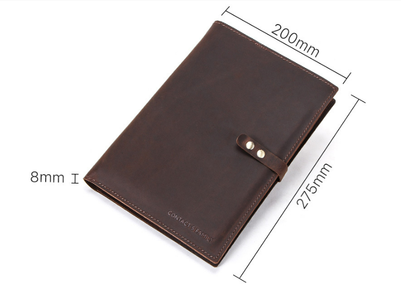 Leather cover ,Business Briefcase,Men's Leather Portfolio,Personalized Anniversary Gift for Him/ CF2002A VPPBUY shop