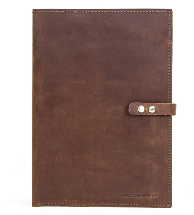 Leather Portfolio,Personalized Tablet Case Envelop, Notebook Holder, Organizer Folders, Engraving for Gift VPPBUY shop