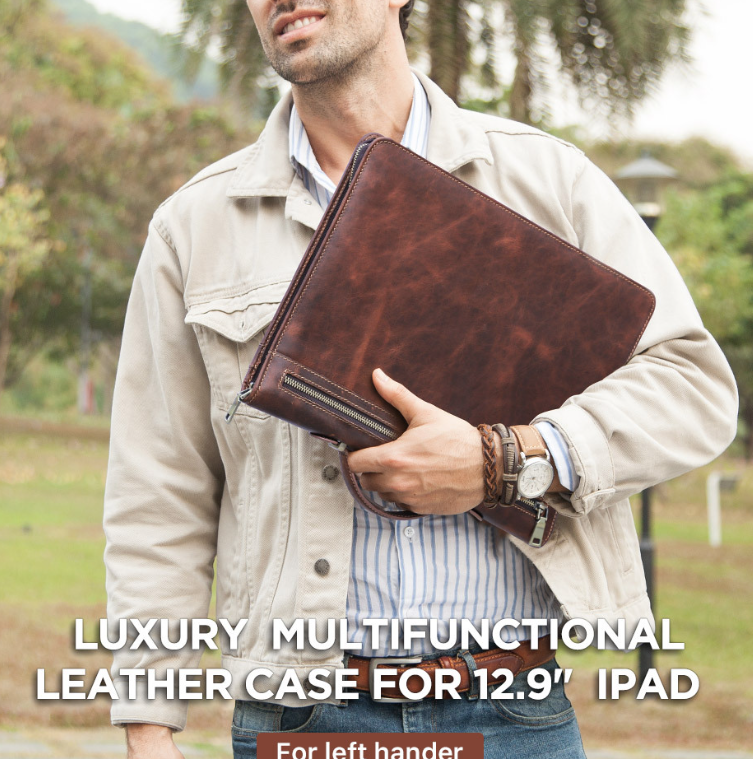 Padfolio,Business Briefcase,Men's Leather Portfolio,Personalized Anniversary Gift for Him/CF2015 VPPBUY shop