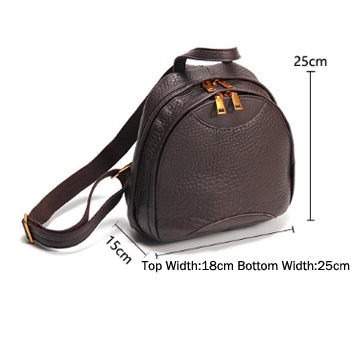 Soft Leather Backpack Women Zipper Bags VPPBUY shop