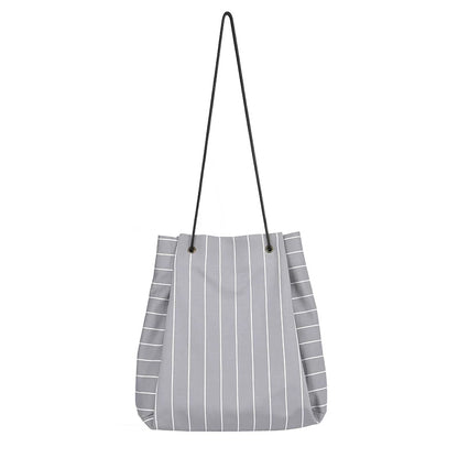 Stripe Women Backpack Cotton Shoulder Bag6333 VPPBUY shop