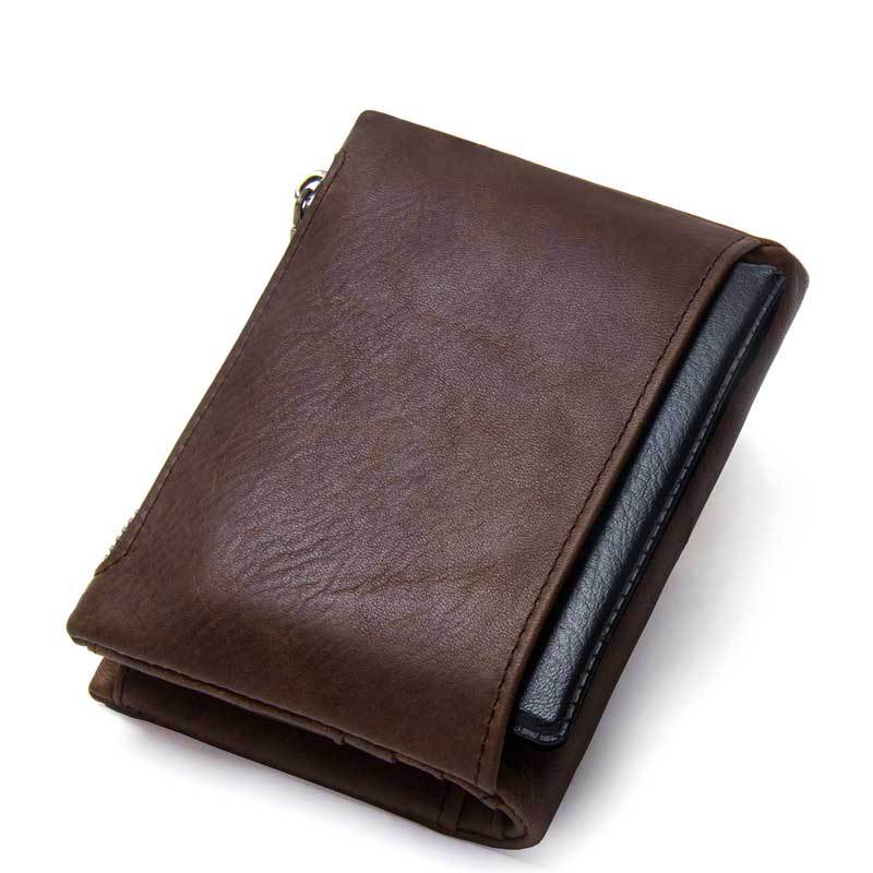 Men's Wallet Leather Purse Wallet Leather Cowhide Men's Coin Purse Holder For Gift VPPBUY shop