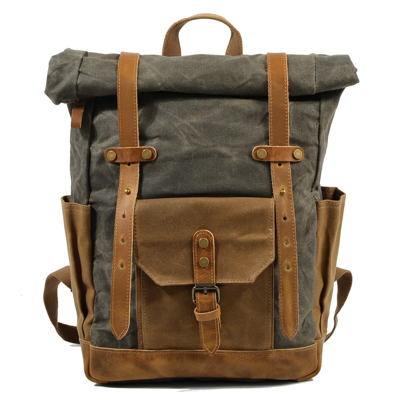 Men's Canvas Backpack Bag Travel Bag Shoulder Bag Outdoor Backpack Large Capacity Handbag Gift For Him VPPBUY shop