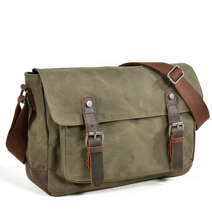 Canvas Messsenger Bag Shoulder Bag Briefcase Business Bag Waterproof Bag Casual Commuter Bag For Gift VPPBUY shop