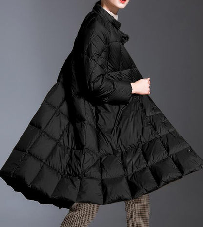 Women Down Puffer Coat Winter Loose Duck Down Jackets Long Warm Down Coat Any Size VPPBUY shop