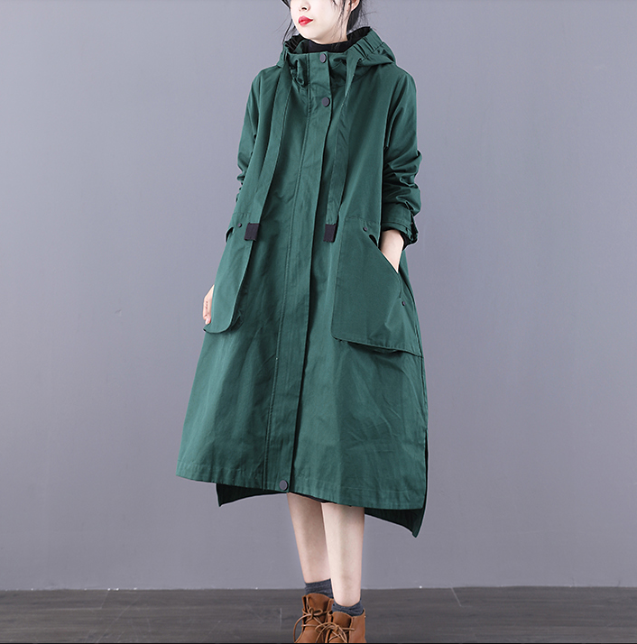 Parka A-line Long Women Casual Hooded Plus Size Coat Jacket JT200931 VPPBUY shop