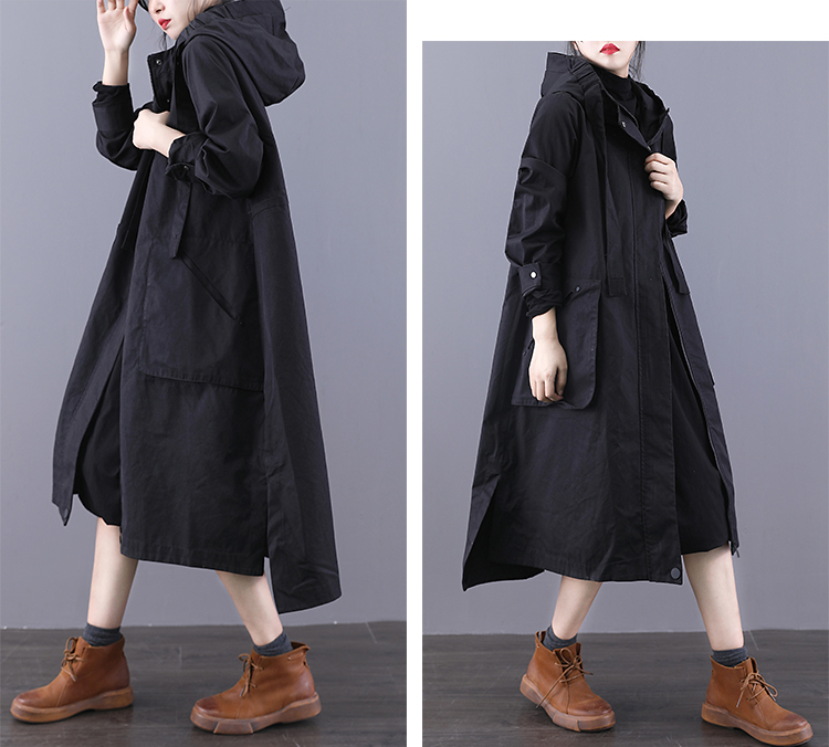 Parka A-line Long Women Casual Hooded Plus Size Coat Jacket JT200931 VPPBUY shop