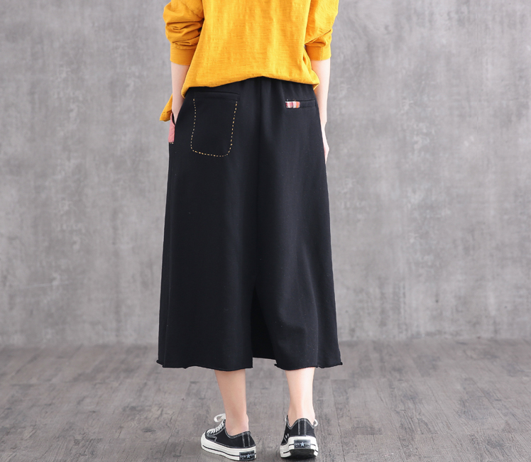 Casual Cotton  loose fitting Women's Skirts DZA2007126 VPPBUY shop