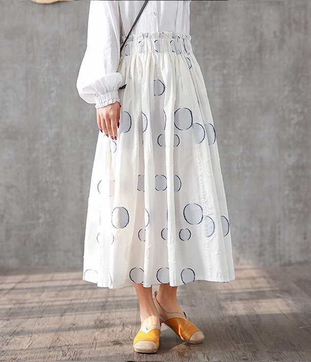 Casual Linen  loose fitting Women's Skirts  DZA200616 VPPBUY shop