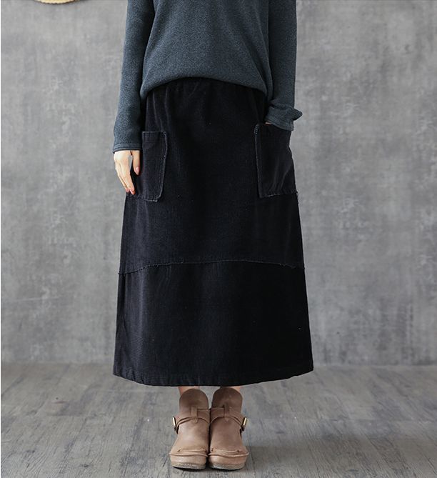 Casual Cotton  loose fitting Women's Skirts  DZA200614 VPPBUY shop