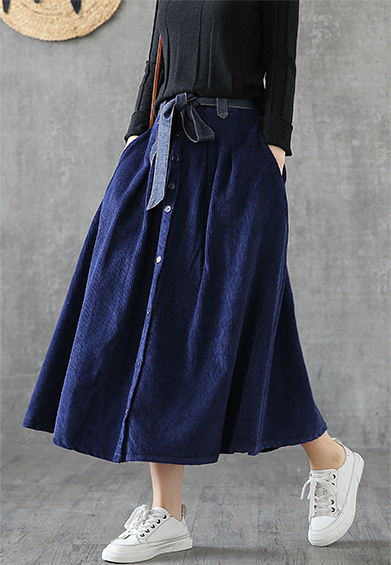 Casual Cotton loose fitting Women's Skirts DZA2006131 VPPBUY shop