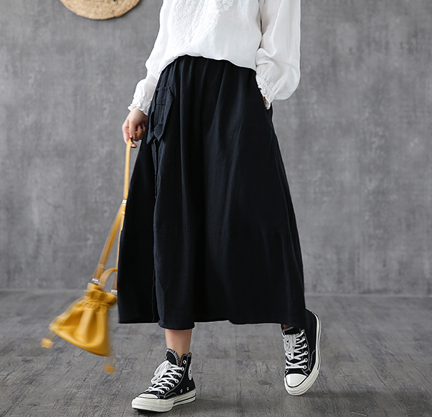 Casual Cotton loose fitting Women's Skirts  DZA2006113 VPPBUY shop