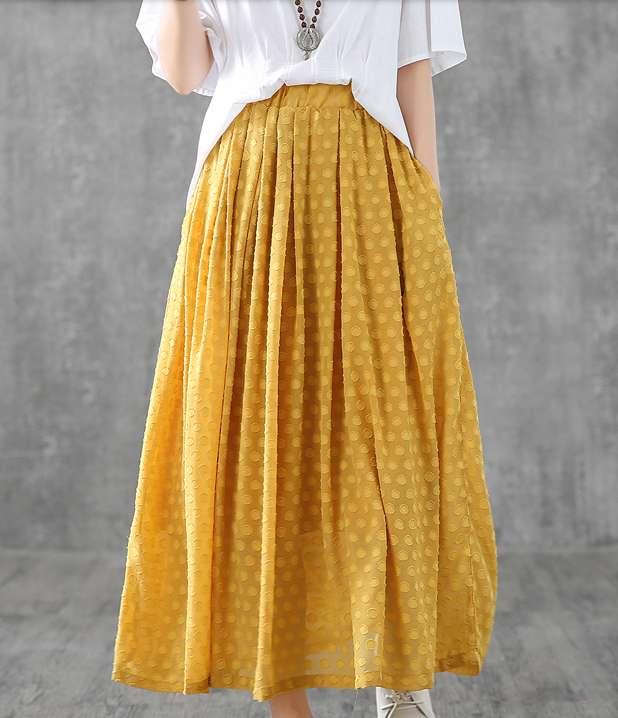 Double layer Casual Cotton Linen  loose fitting Women's Skirts  DZA200631 VPPBUY shop