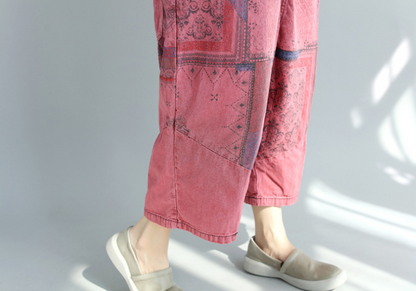 Denim Loose Casual Summer Denim Overall Loose Women Jumpsuits CNHK07163 VPPBUY shop