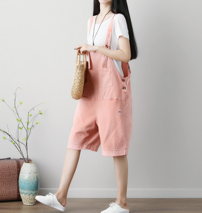 Denim Loose Casual Summer Denim Overall Loose Women Jumpsuits CNHK07152 VPPBUY shop