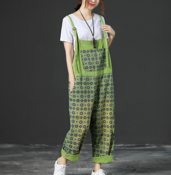 Denim Loose Casual Summer Denim Overall Loose Women Jumpsuits CNHK07154 VPPBUY shop