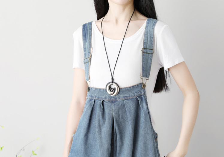 Denim Loose Casual Summer Denim Overall Loose Women Jumpsuits CNHK07151 VPPBUY shop