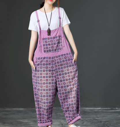 Denim Loose Casual Summer Denim Overall Loose Women Jumpsuits CNHK07154 VPPBUY shop